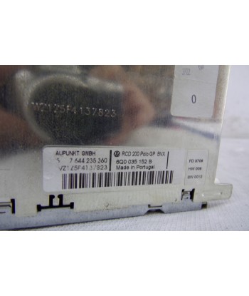 Radio CD VW Polo IV 9N FL 6Q0035152B