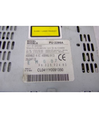 Radio CD Citroen Xsara Picasso 9632592480 PU-2295A