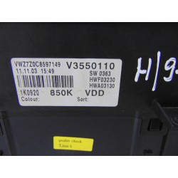 Licznik zegary VW Golf V 1K0920850K V3550110