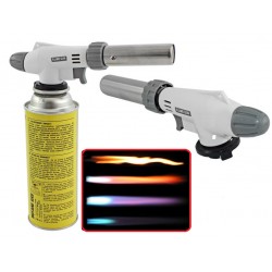 Palnik gazowy biały ceramiczny Kartusz automatyczny