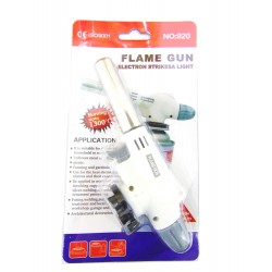 Palnik gazowy biały ceramiczny Kartusz automatyczny