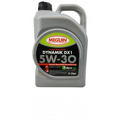 Olej silnikowy Meguin megol Motorenoel Dynamik DX1 SAE 5W-30 5L Olej silnikowy Meguin megol Motorenoel Dynamik DX1 SAE 5W-30 5L