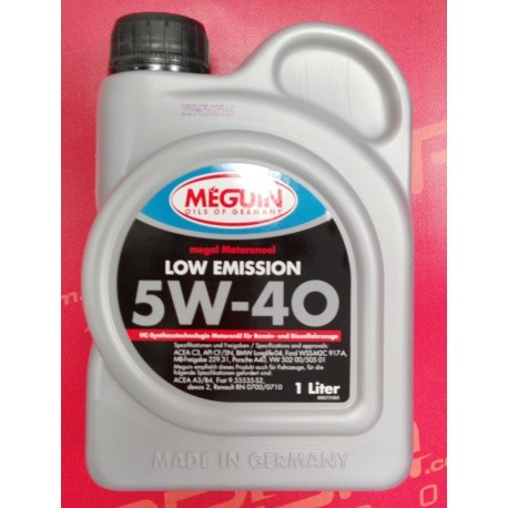 Olej silnikowy Meguin Low Emission SAE 5W-40 1L