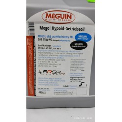 Olej przekładniowy Megol Hypoid-Getriebeoel TDL 75W-90 5L