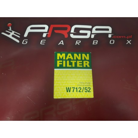 Filtr oleju MANN FILTER W712/52