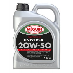 Olej silnikowy Meguin Universal SAE 20W-50 4L 9148