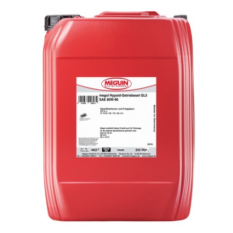 Olej Meguin Hypoid-Getriebeoel GL 5 SAE 80W-90 20L 4827 Olej Meguin Hypoid-Getriebeoel GL 5 SAE 80W-90 20L 4827