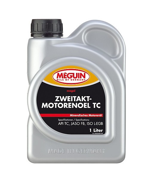 Olej silnikowy Meguin Zweitaktmotorenoel TC 1L 4880 Olej silnikowy Meguin Zweitaktmotorenoel TC 1L 4880