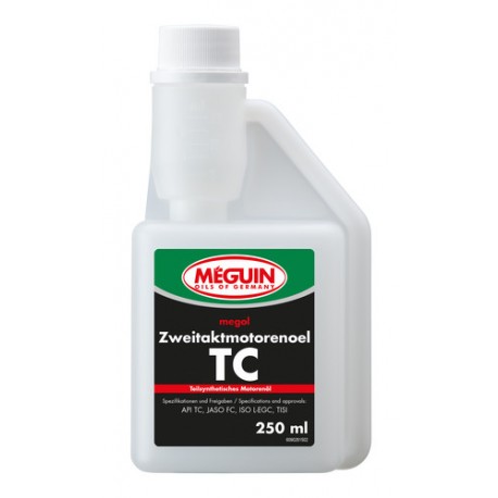 Olej silnikowy Meguin Zweitaktmotorenoel TC (teilsynthetisch) 250ml 9026 Olej silnikowy Meguin Zweitaktmotorenoel TC (teilsynthetisch) 250ml 9026