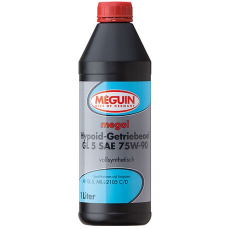 Olej Meguin Hypoid-Getriebeoel GL 5 SAE 75W-90 (vollsynth.) 1L 4650 Olej Meguin Hypoid-Getriebeoel GL 5 SAE 75W-90 (vollsynth.) 1L 4650