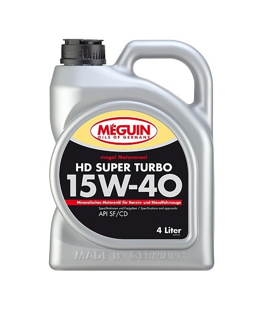 Olej Meguin HD Super Turbo SAE 15W-40 4L 4372 Olej Meguin HD Super Turbo SAE 15W-40 4L 4372