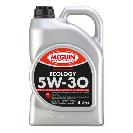 Olej Meguin Ecology SAE 5W-30 5L 3187 Olej Meguin Ecology SAE 5W-30 5L 3187