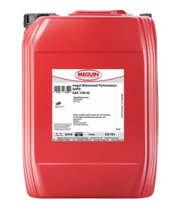 Olej Meguin Performance SHPD SAE 15W-40 20L 6349