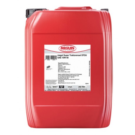 Olej Meguin Super Traktorenoel STOU SAE 10W-40 20L 9447 Olej Meguin Super Traktorenoel STOU SAE 10W-40 20L 9447