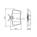Klocki hamulcowe BOSCH 0986494304