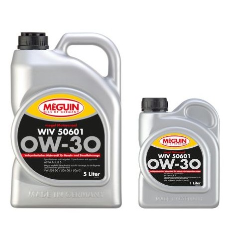 Olej silnikowy Meguin WIV 50601 0W-30 5L+1L