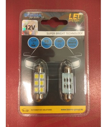 Żarówka 12v Bosma rurka 6x LED SMD5050 2SZT