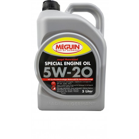 Olej silnikowy Meguin megol Motorenoel Special Engine Oil SAE 5W-20 5L