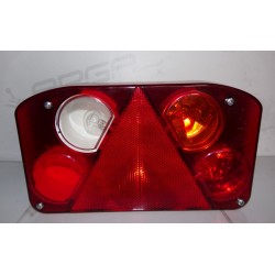 Lampa prawa tylna trójkąt do lawet przyczep