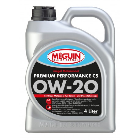 Olej silnikowy Meguin Ultra Performance Longlife SAE 5W-40 1L 4361 Olej silnikowy Meguin Ultra Performance Longlife SAE 5W-40 1L 4361