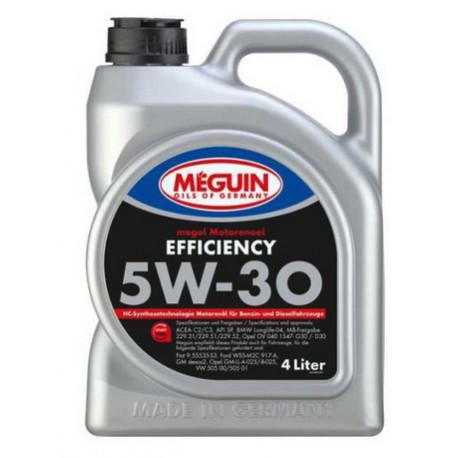 Olej silnikowy Meguin Efficiency SAE 5W-30 Olej silnikowy Meguin Efficiency SAE 5W-30