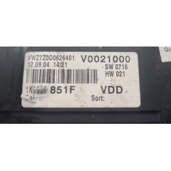 Licznik Volkswagen Golf V 5 1K0920851F