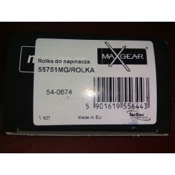 Rolka napinacza paska klinowego wielorowkowego MAXGEAR 55751MG