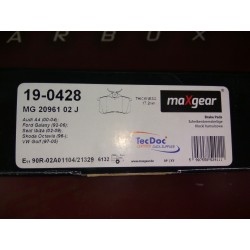Klocki hamulcowe MAXGEAR 19-0428