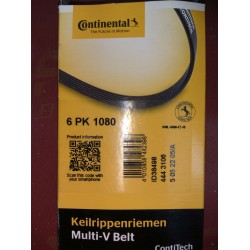 Pasek klinowy wielorowkowy CONTITECH 6PK 1080
