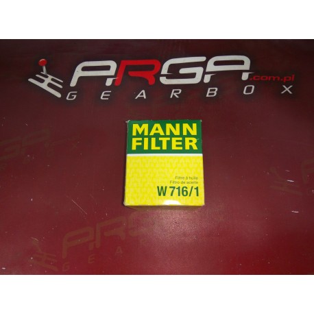 Filtr oleju MANN FILTER W716/1 Filtr oleju MANN FILTER W716/1