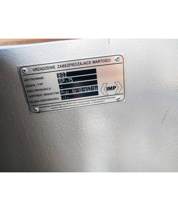 Sejf metalowy 65 x 60 x 120 z szufladami metalowymi