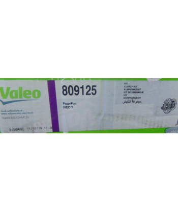 Zestaw sprzęgło kompletne VALEO 809125 Iveco - NOWE