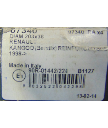 Szczęki Hamulcowe LPR 07340