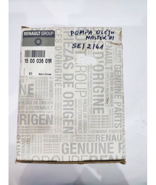 Oryginalna Pompa Oleju Nowa Renault Master III Mowano B NV400