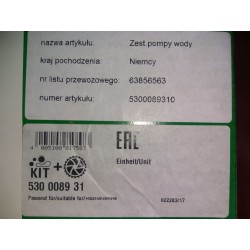 Rozrząd kompletny INA 530008931