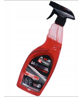 Płyn do czyszczenia felg A.M.G. Venol Wheel Cleaner Super Active krwawa felga