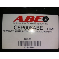 Bęben hamulcowy ABE C6P006ABE