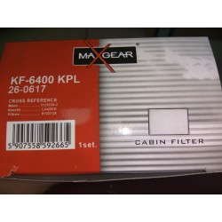 Filtr kabinowy MAXGEAR KF-6400