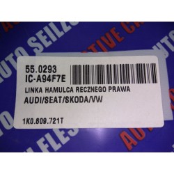 Linka hamulca ręcznego ADRIA AUTO 55.0293