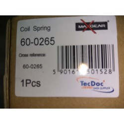 Sprężyna zawieszenia przód MAXGEAR 60-0265