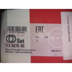 Zestaw łożysk koła FAG 713667040