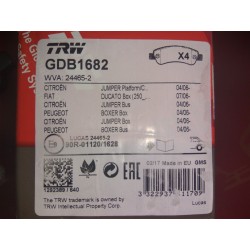Klocki hamulcowe TRW GDB1682