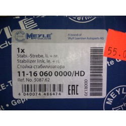 Łącznik drążka stabilizatora MEYLE 11-160600000/HD