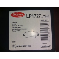 Klocki hamulcowe DELPHI LP1727