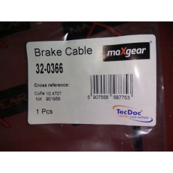 Linka hamulca ręcznego MAXGEAR 32-0366