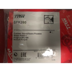 Zestaw montażowy szczęk hamulcowych TRW SFK260