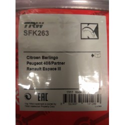 Zestaw montażowy szczęk hamulcowych TRW SFK263