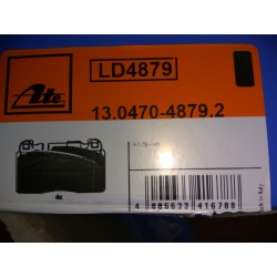 Klocki hamulcowe ATE 13.0470-4879.2 (LD4879)