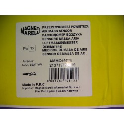 Przepływomierz powietrza MAGNETI MARELLI AMMQ19775 213719775019