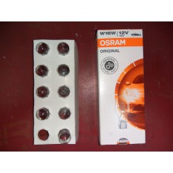Żarówki OSRAM W16W KOMPLET 10SZT